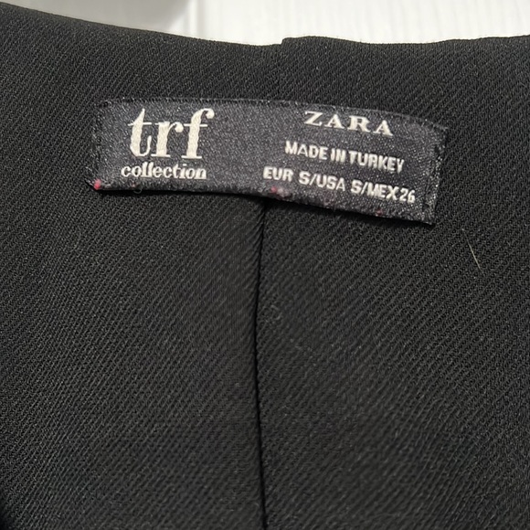 ZARA | trf collection - Black Mini Dress - Sz Women’s S - Picture 2 of 3